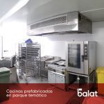 Cocinas prefabricadas en parque temático