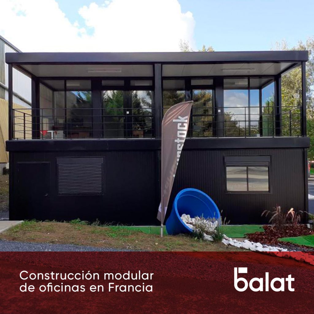 Construcción modular de oficinas en Francia - Balat