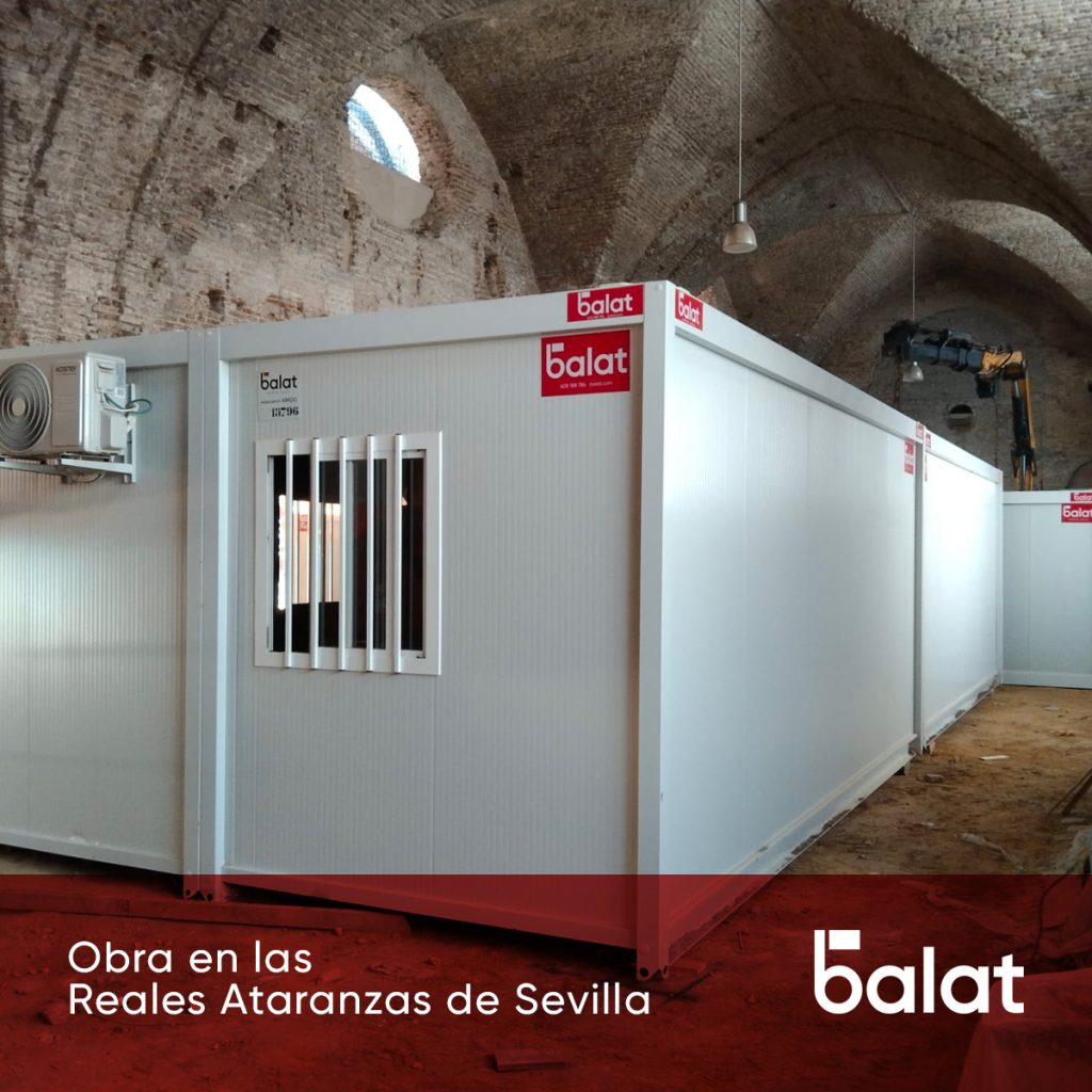 Obra en las Reales Ataranzas de Sevilla