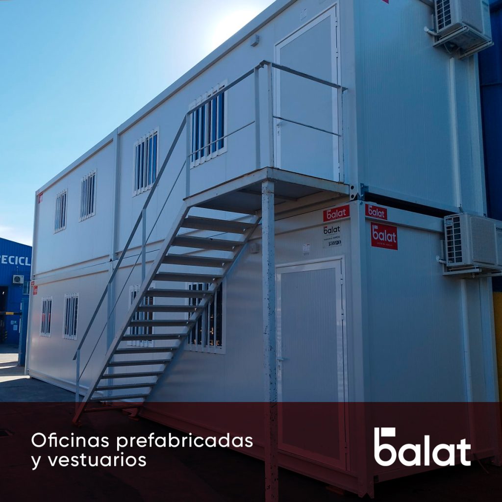 Oficinas prefabricadas y vestuarios : Balat