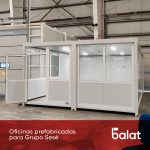 Oficinas prefabricadas para grupo Sesé : Balat