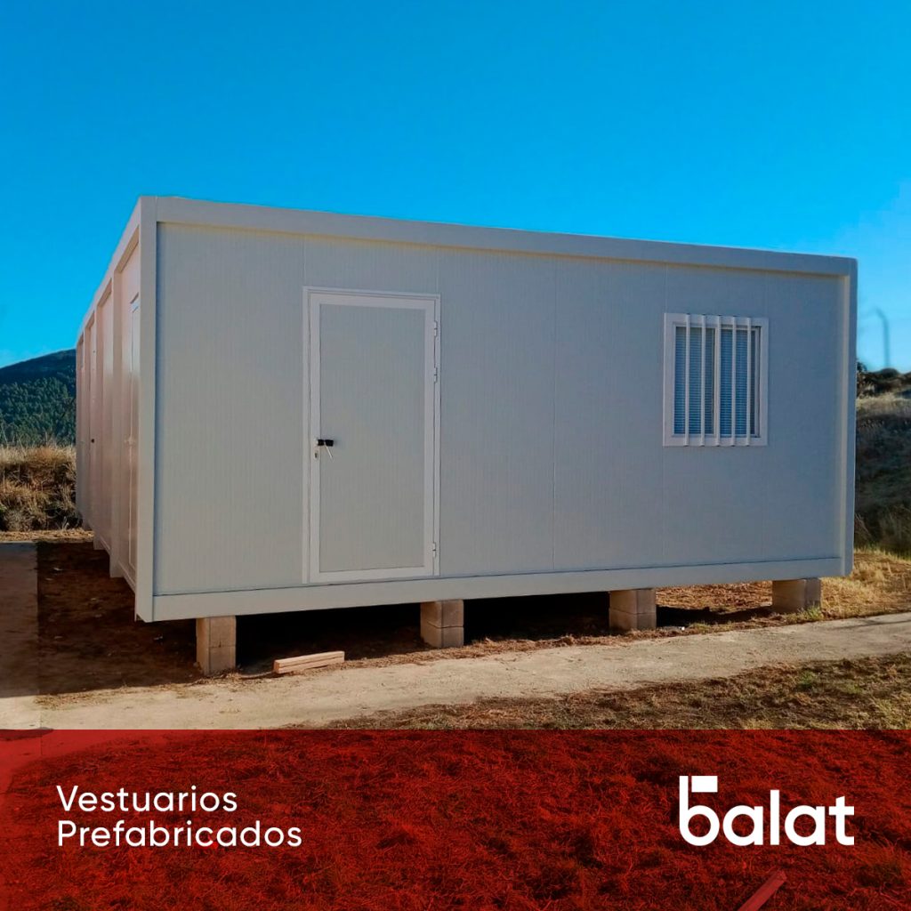 Vestuarios prefabricados : Balat